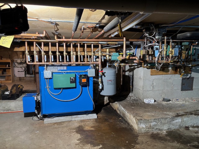 AC Oil Heat Installation